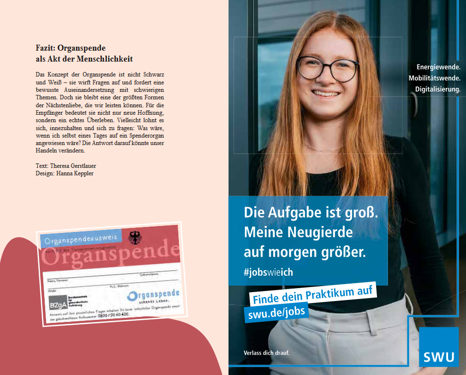 Beispiel für eine buchbare Anzeige bei der breitseite